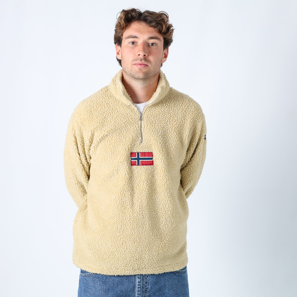 Cream y2ks Napapijri Fleece (L)